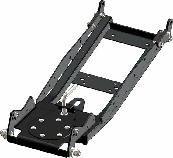KFI PRO 2.0 Square Push Tube 106300, Black