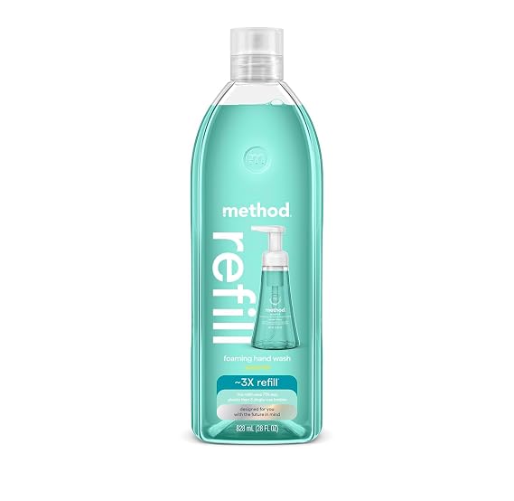 method Foaming Hand Wash Refill, Waterfall, 28 fl oz