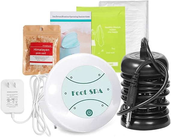 Portable Ionic Foot Bath Detox Spa Machine Kit