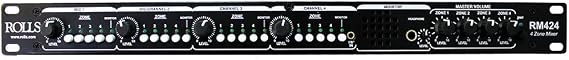 Rolls RM424 Switchable Four Zone Mixer