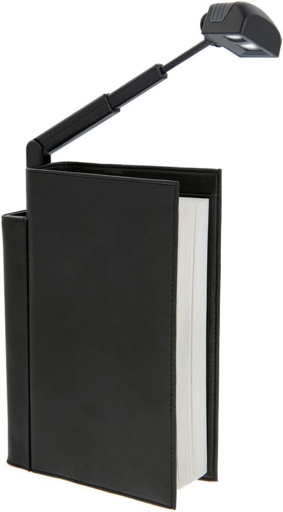 Periscope Paperback Booklight in a Book Cover (Black)