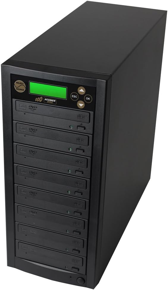 BestDuplicator 7 Target SATA DVD CD Duplicator Stand Alone DVDRW Burners