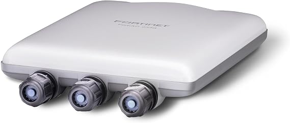 Fortinet FortiAP 234G Ruggedized Indoor/Outdoor Wi-Fi 6E Access Point | Tri-Radio 2.4 GHz + 5 GHz + 5 GHz / 6 GHz/scanning | Up to 574 Mbps + 1201 Mbps + 2402 Mbps (FAP-234G-A)