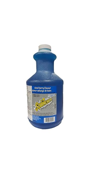 Sqwincher Electrolyte Liquid Concentrate, Mixed Berry 64 oz Jug, 6 Pack