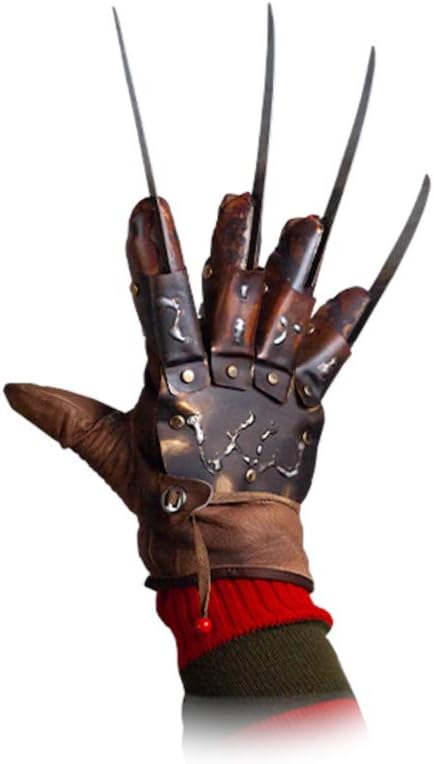 Trick Or Treat Studios A Nightmare on Elm Street 4: The Dream Master Deluxe Freddy Krueger Glove Brown