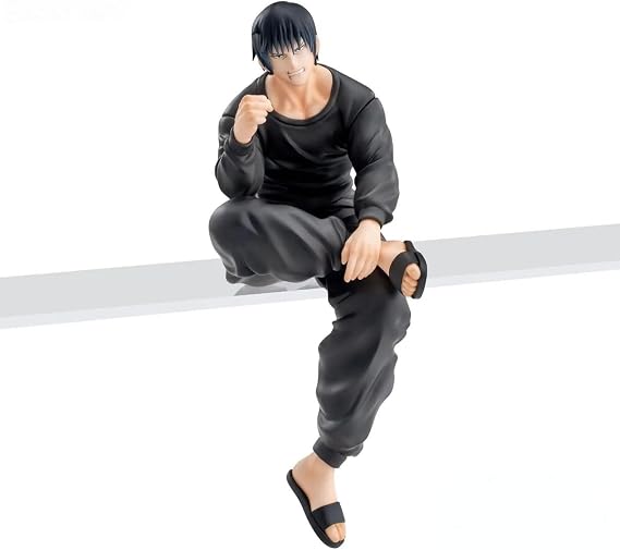 Toji Guy Figure Jujutsu Anime Kaisen Version Noodle Stopper Sitting Decor Perching Japan Import JJK