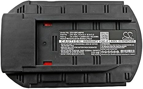 XPS Replacement Battery Compatible with HILTI SFL 24, TE 2-A, UH 240-A WSC 55-A24 WSC 6.5 PN 24V B24, B 24/2.0, B 24/3.0