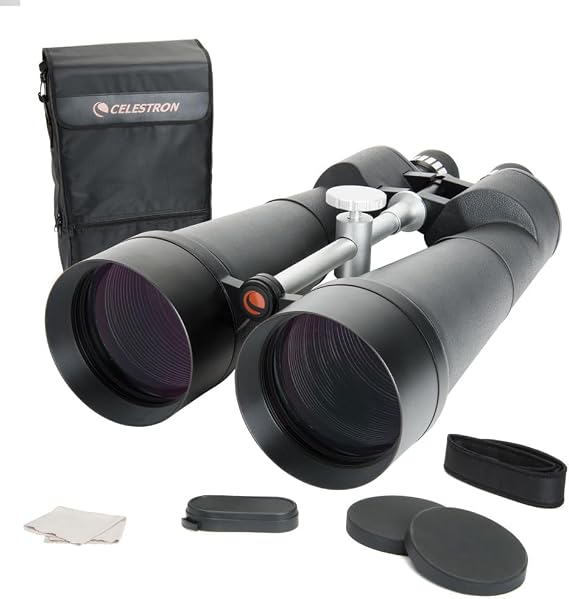 Celestron SkyMaster 25x100 Giant Astronomy Binoculars for Deep Sky Views | Giant 100mm Objectives, Built for Deep-Sky Astronomy & Long-Distance Viewing, Crisp Clear Views in Low Light Conditions