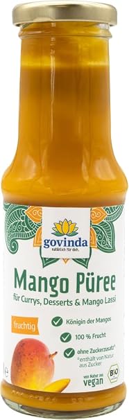 Organic Mango Puree 2 x 210 ml