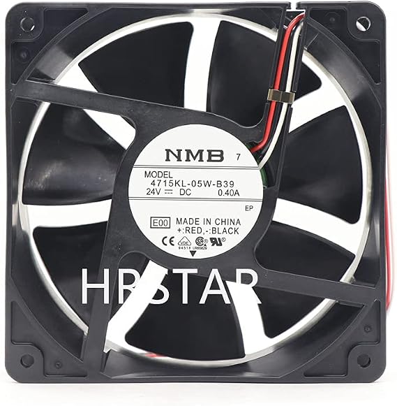 NMB-MAT Fan 4715KL-05W-B39 A90L-0001-0509 for FANUC DC 24V 0.36A 8.64W 3 Lines 3-pin Alarm Signal Server Axial Fans Without Plug