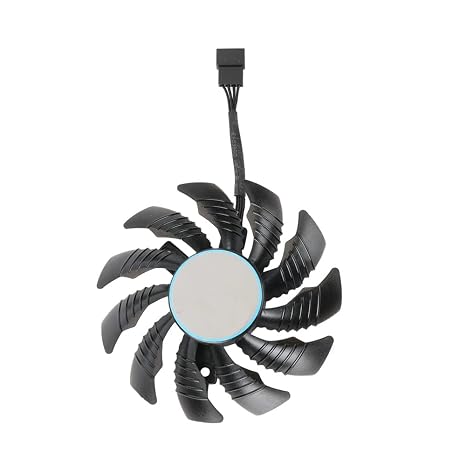 GA81S2U 78mm Graphics Card Cooling Fan Compatible with Gigabyte RTX 3070 3070Ti RX 6600 6600 XT 6700 XT EAGLE Quiet Cooler Fan A
