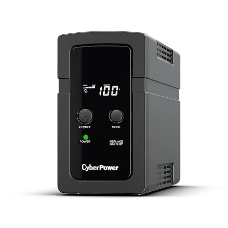 CyberPower CyberPower CPJ500 uninterruptible power supply UPS Online Commercial/Sine Wave 500VA/300W Home Use