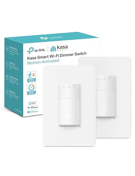 Kasa Smart Motion Sensor Switch, ES20MP2, Single Pole, Needs Neutral Wire