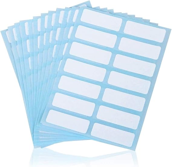 Deli self adhesive labels no.7180 - 12 sheets (168 labels)