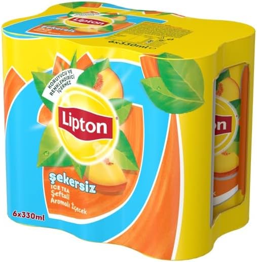 Lipton Ice Tea Peach Light Sugar Free Box 6x330 ml