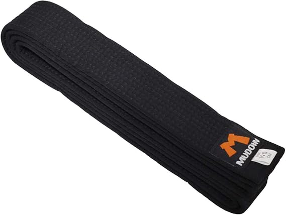 Korea Taekwondo Black Belt Double Wrap Width 5cm Martial Arts MMA Judo Karate Jujitsu Gym School Academy