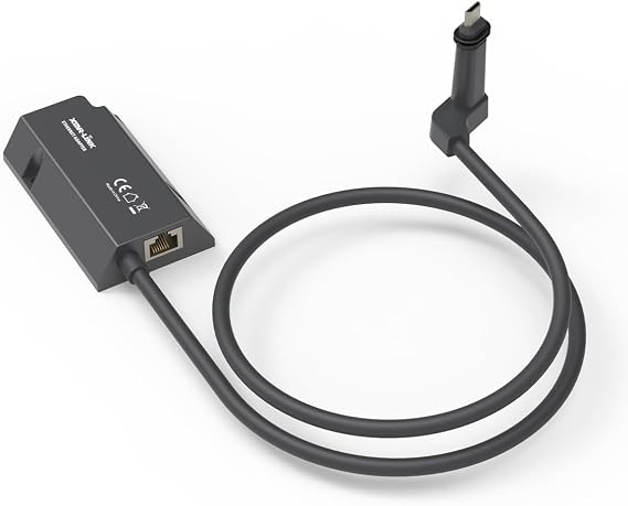 XTAR Ethernet Adapter for Starlink Gen 2 & V2 - Wired Internet Adapter for Starlink Router - High-Speed Satellite Network Connection (Compatible with Starlink Actuated Dish)