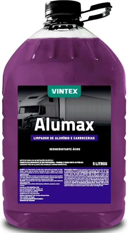 Alumaxx Aluminum Cleaner/Extreme cleanliness, Automotive Engine cleaner, chassis cleaner, body cleaner, automotive degreaser. 5 LITERS/169.07 fl oz.