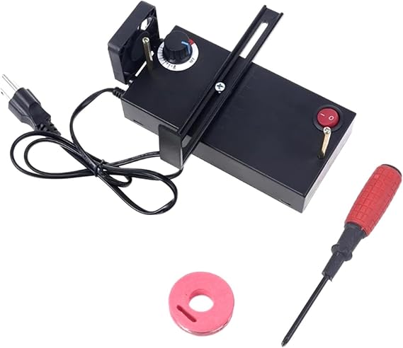 Heat Cutting Ribbon Cutter with Screwdriver, Thermal Cutting Machine, Lightweight DIY Hot Cutter for US Plug, Electric Rope Cutter or Ribbon Braid Nylon Band Ropes