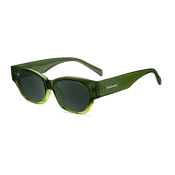Knockaround Trendy Narrow Cat Eye Rectangle Polarized Sunglasses for Women