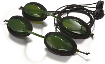 See-Through 200nm-2000nm Laser Protection IPL Safety Glasses, Anti Fog Absorp