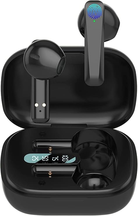 Wireless Earbuds,Air Buds Pod Bluetoth Earbud,Bluetooth 5.3 Ear Buds,Noise Cancelling,Air Bud Pro Stereo Headphones,in-Ear Ear Bud,IPX7 Waterproof Earphones,Auto Pairing,for iOS/Samsung/Android