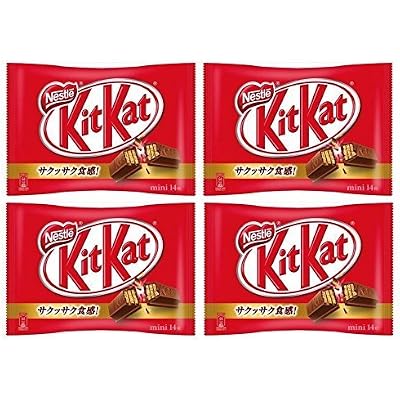 Nestle Japan Kitkat Mini Kitkat Mini, 4 Bags, 56 Sheets