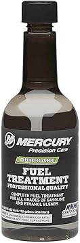 Mercury 8M0047930 Quickare Fuel Treatment Additive, 12 oz