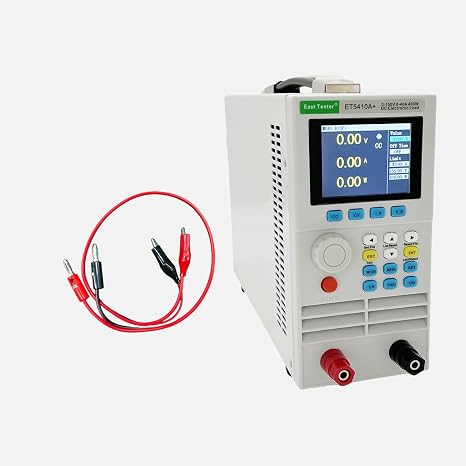Programmable DC Electronic Load Tester ET54A+ Battery Capacity Load Detector Constant Current Voltage USB Testers for Power Supply Switch Charger (ET5410A+)
