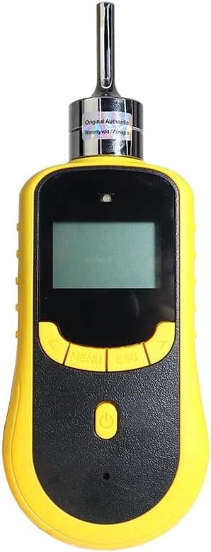 Portable Hydrogen Cyanide (HCN) Gas Detector Alarm Monitor 0-10PPM Professional Gas Sensor Detector with Sound+Light+ Alarm