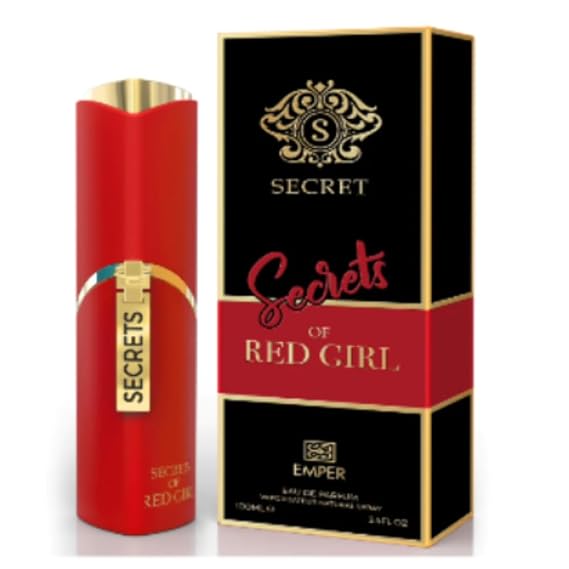 Emper Secrets of red girl, For women - 100ml/3.4 Fl.Oz