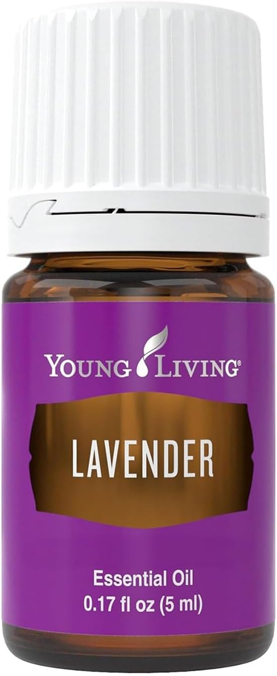 Young Living Lavender Essential Oil | 5 ml | Soothing & Relaxing Aroma for Massage, Aromatherapy, Skin Care | Calms the Mind & Enhances Relaxation | Authentic Fragrance for Perfume