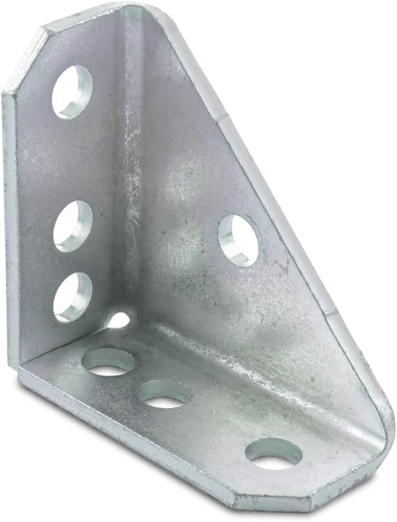 Genuine Unistrut P2484-EG 7 Hole 90 Degree Gusseted Angle Connector Bracket for All 1-5/8