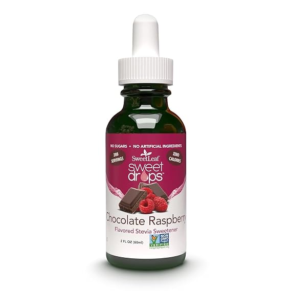 SweetLeaf Stevia Drops, Chocolate Raspberry - 2 Fl Oz, Pack of 1