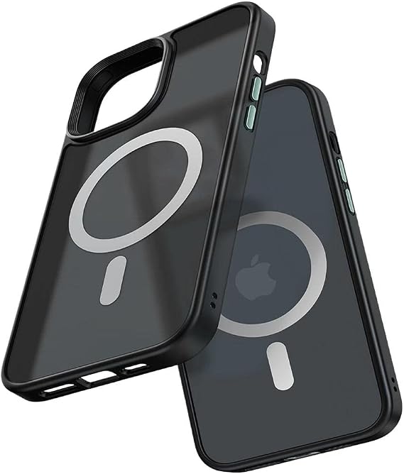 Mcdodo PC-2678 iPhone 13 Pro Siyah-Mat Magsafe Kılıf