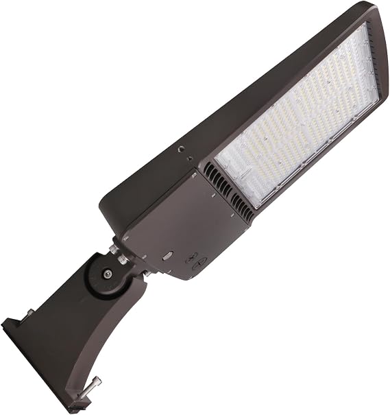 480V LED Parking Lot Lights 300W Shoebox Street Lighting 1-10V Dimmable
