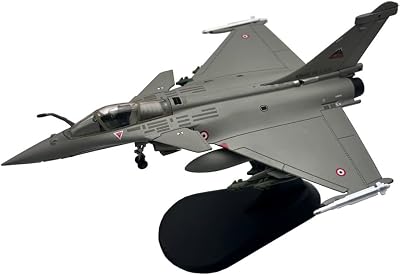 1:100 France Rafale C Libya War Fighter Jet Aircraft Metal Military Diecast Plane Model for Collection or Gift Rafale