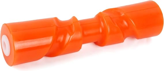 8in/10in/12in Self Centering Boat Trailer Keel Rollers,Boat Trailer Roller,Keel Rollers for Boat,Boat Rollers Bow Roller for Trailer Boat Trailer Accessories Fits 5/8" Shaft (Blue/Orange)