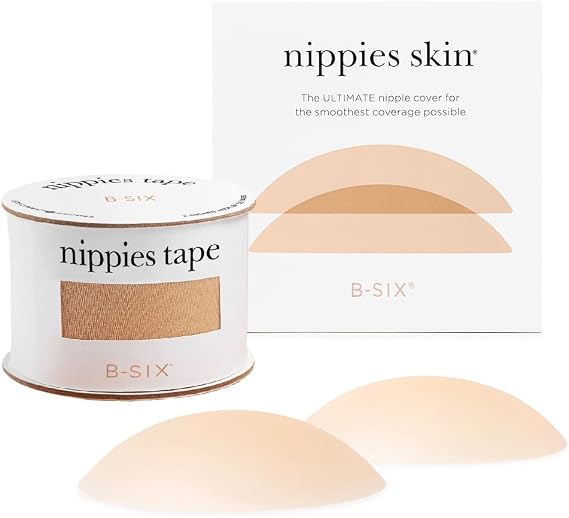 Nippies Tape Boob Tape Skins Nipple Covers Bundle - Creme Size 2