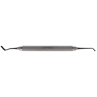 Hu-Friedy TNCIGFT2 XTS #2 Goldstein Flexi-Thin Composite Instrument, Smooth Satin Steel Handle