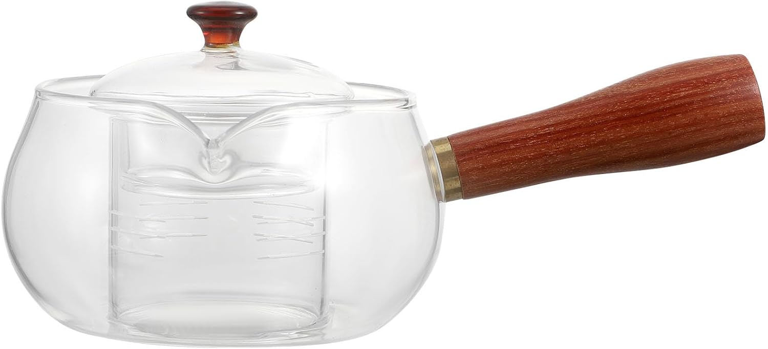 1pc Teapot Stovetop Safe Tea Kettle Stovetop Tea Kettle Tea Dispenser Pot Loose Coffee Tea Maker