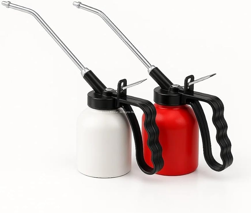 Eltos Plastik Yağdanlık, Metal Uçlu, Endüstriyel Yağlama Şişesi, Makine Yağı, İnce Akıtma Uç, Sızdırmaz Kapak, Otomotiv, CNC, Bakım Yağlık, Dayanıklı Plastik, Kontrollü Akış, Ergonomik Tutuş (500 cc)