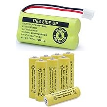 BT18433/BT28433 Phone Battery Combo with AA Ni-CD 1.2V 600mAh Solar Light Batteries