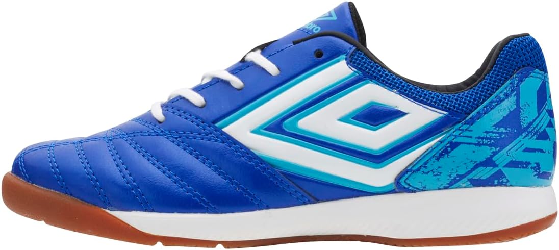 Umbro Futsal Shoes, Training Shoes, Football, Indoor, Gymnasium, Accelerator, JR Wide in Wide, Flexible, Cushioning, Resilient, Juniors, Kids, Children
