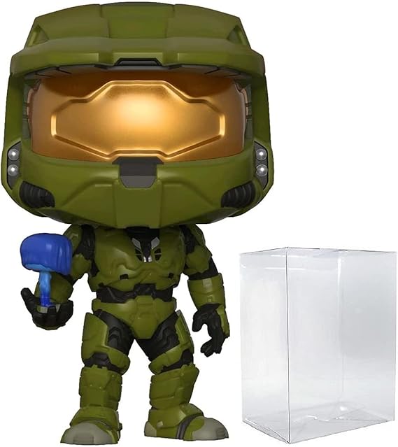 POP Halo - Master Chief with Cortana Funko Vinyl Figure (Bundled with Compatible Box Protector Case)