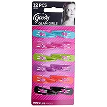 Goody Bright Snap Clips, 12 count
