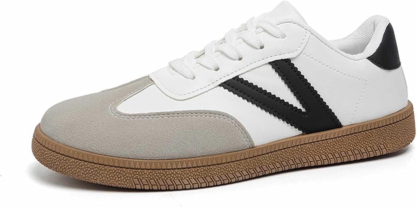 Women's Casual Fashion Sneakers Lightweight Soft Sole Lace Up Breathable Versatile Everyday Walking Footwear