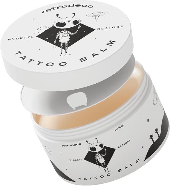 Tattoo Aftercare Balm Repair Cream- Heal, Protect, Moisturize & Rejuvenate Tattoos (3.5 Ounce)