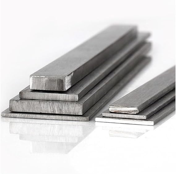 Steel bar,Stainless Steel Flat bar, 316 Stainless Steel Bar Plate Thickness 5mm Width 10/15/20/25/30/40/50/60/80mm Length 100mm 200mm 300mm 500mm 800mm 1000mm(Length 200mm,5x50mm)