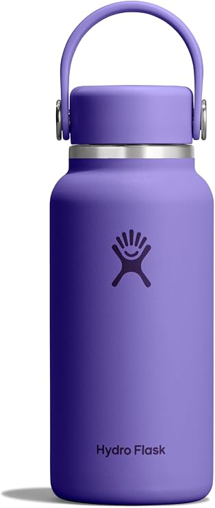 Hydro Flask Micro Bottle - Insulated Mini Leak Proof Flask for Purse or Pocket in 10 Oz Utopia